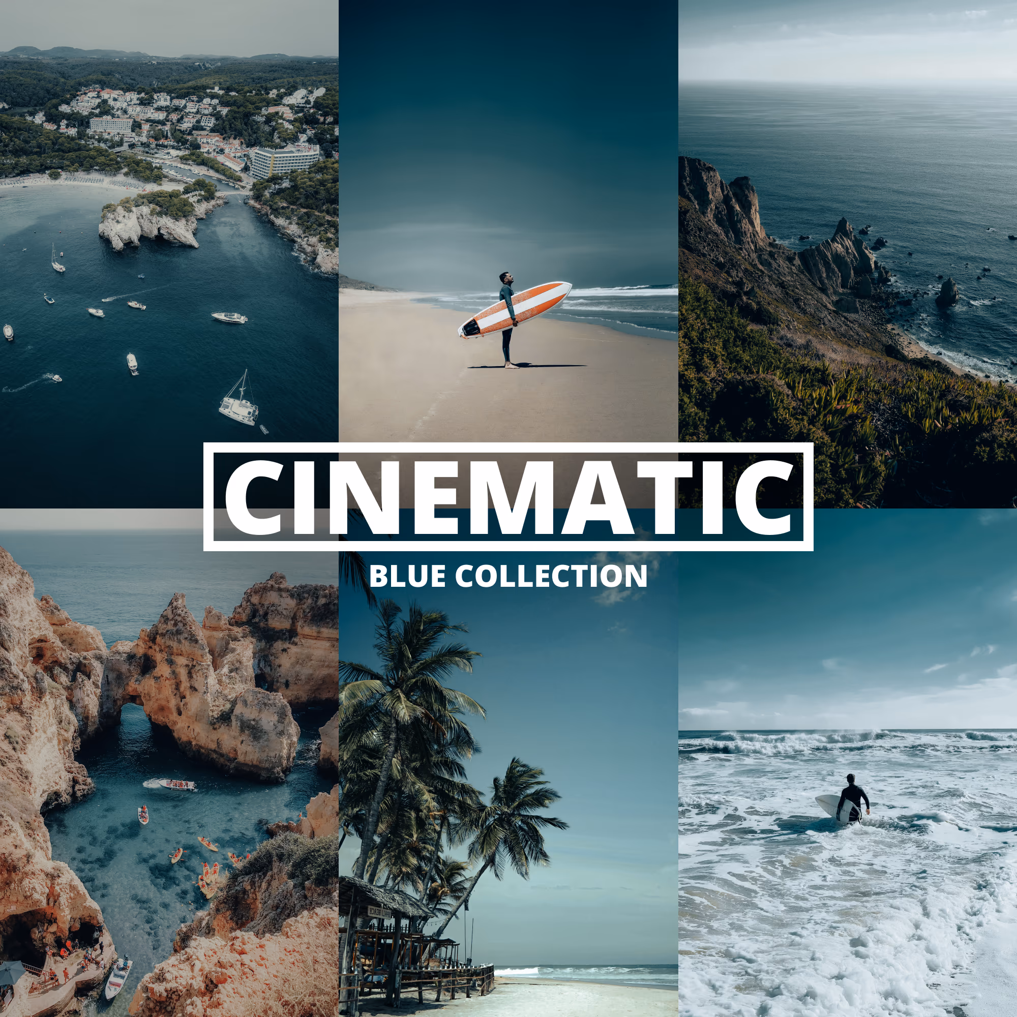 Cinematic Blue preset example