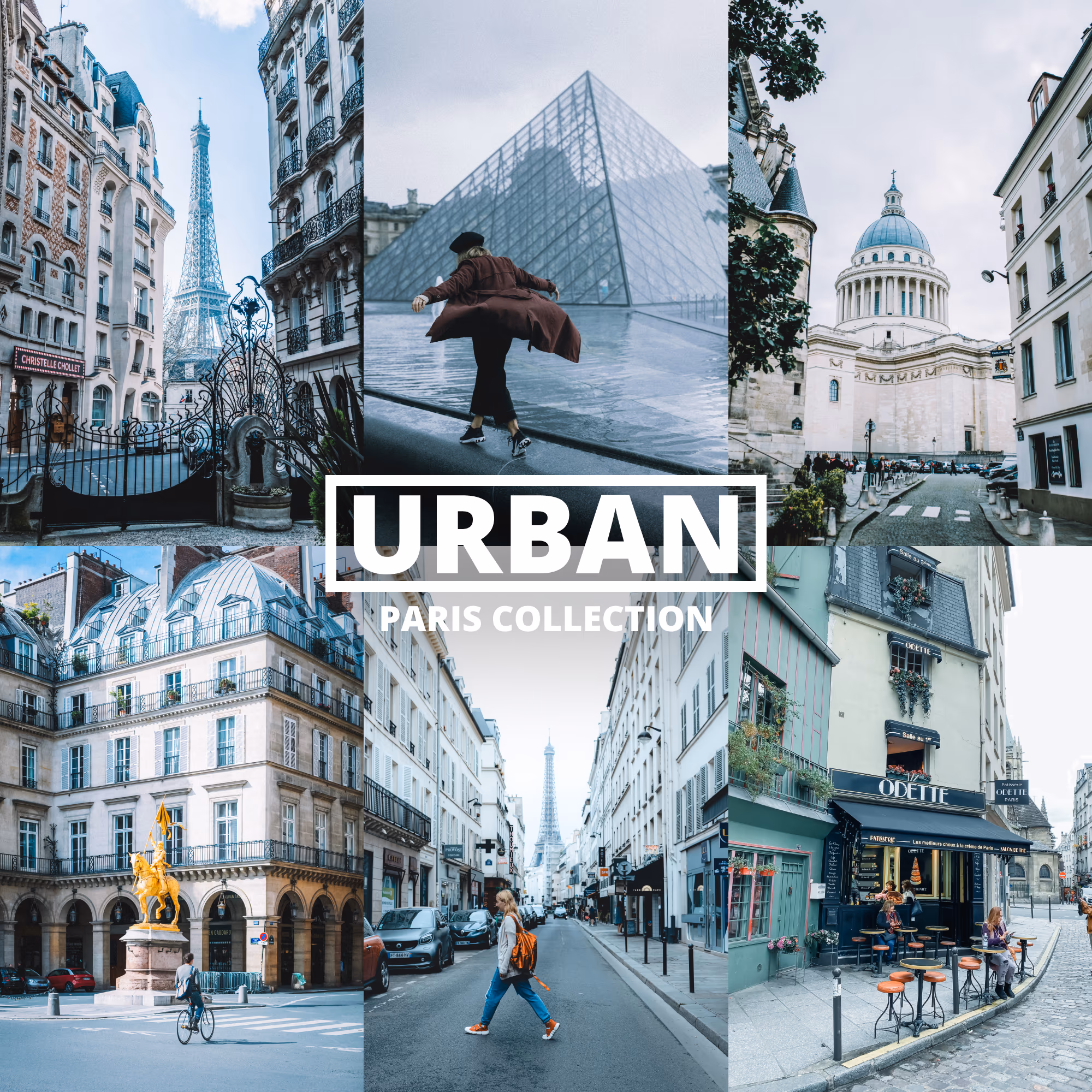 Urban Paris preset example