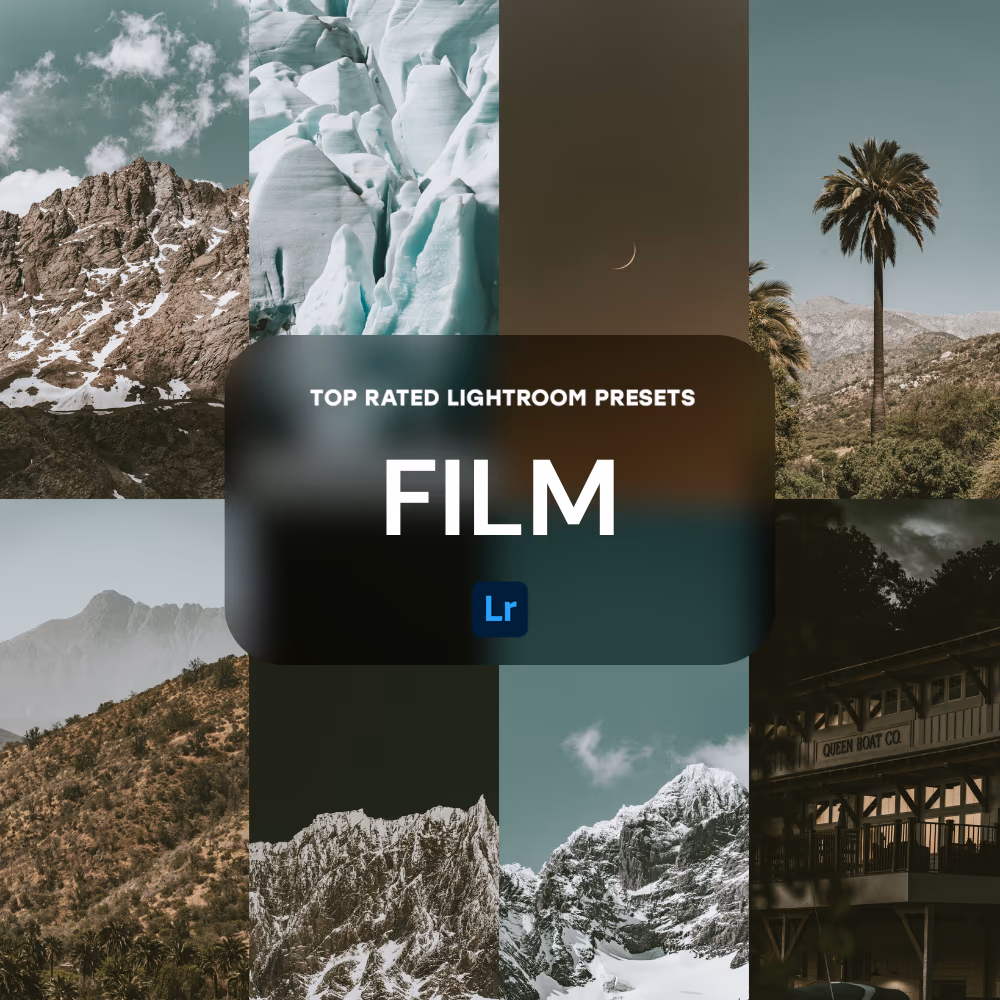 Vintage Film preset example